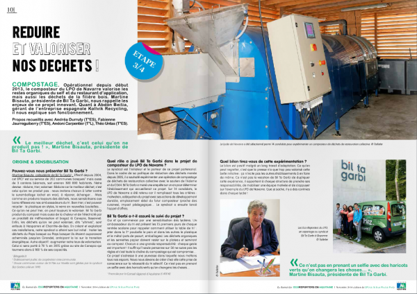 Kollvik-Recycling-compost-Reportaje en 'Ecoreporteurs en Aquitaine'